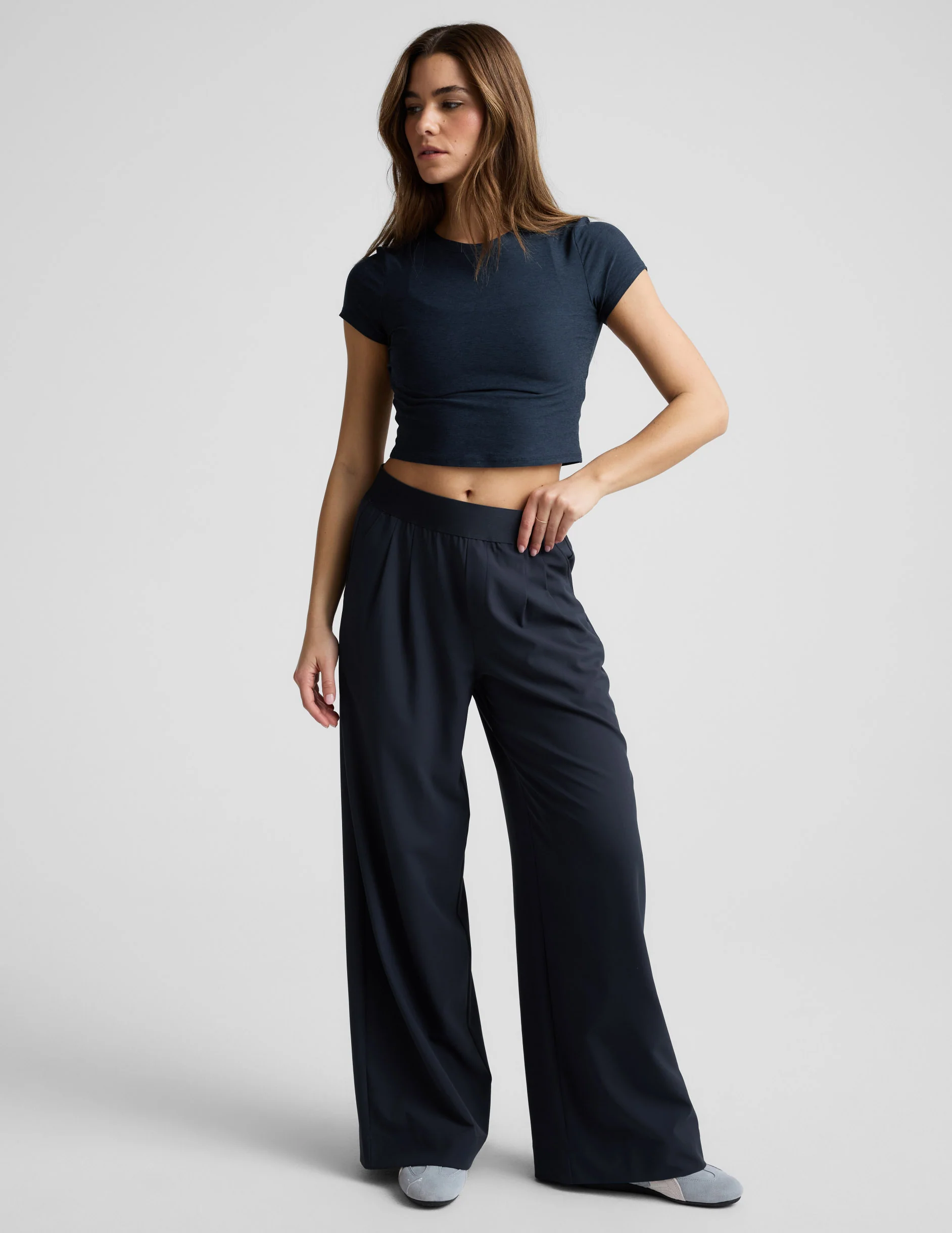 Elasticated Wide Leg Pant 31" - Image 3