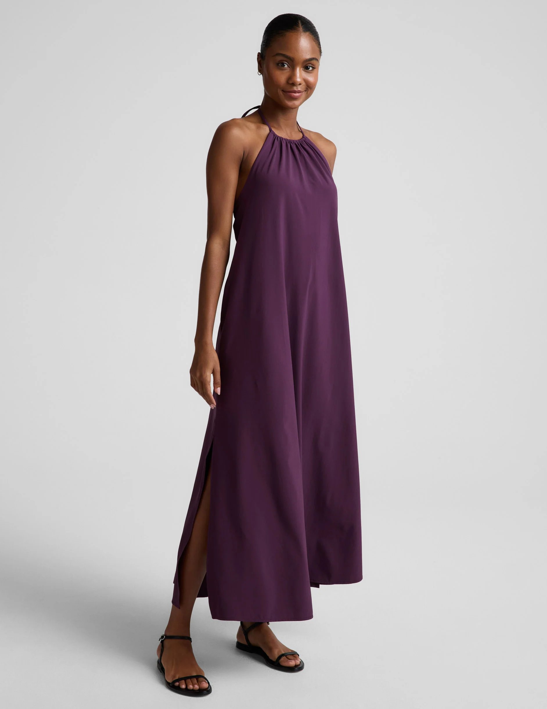 Go With The Flow Halter Dress - Image 4