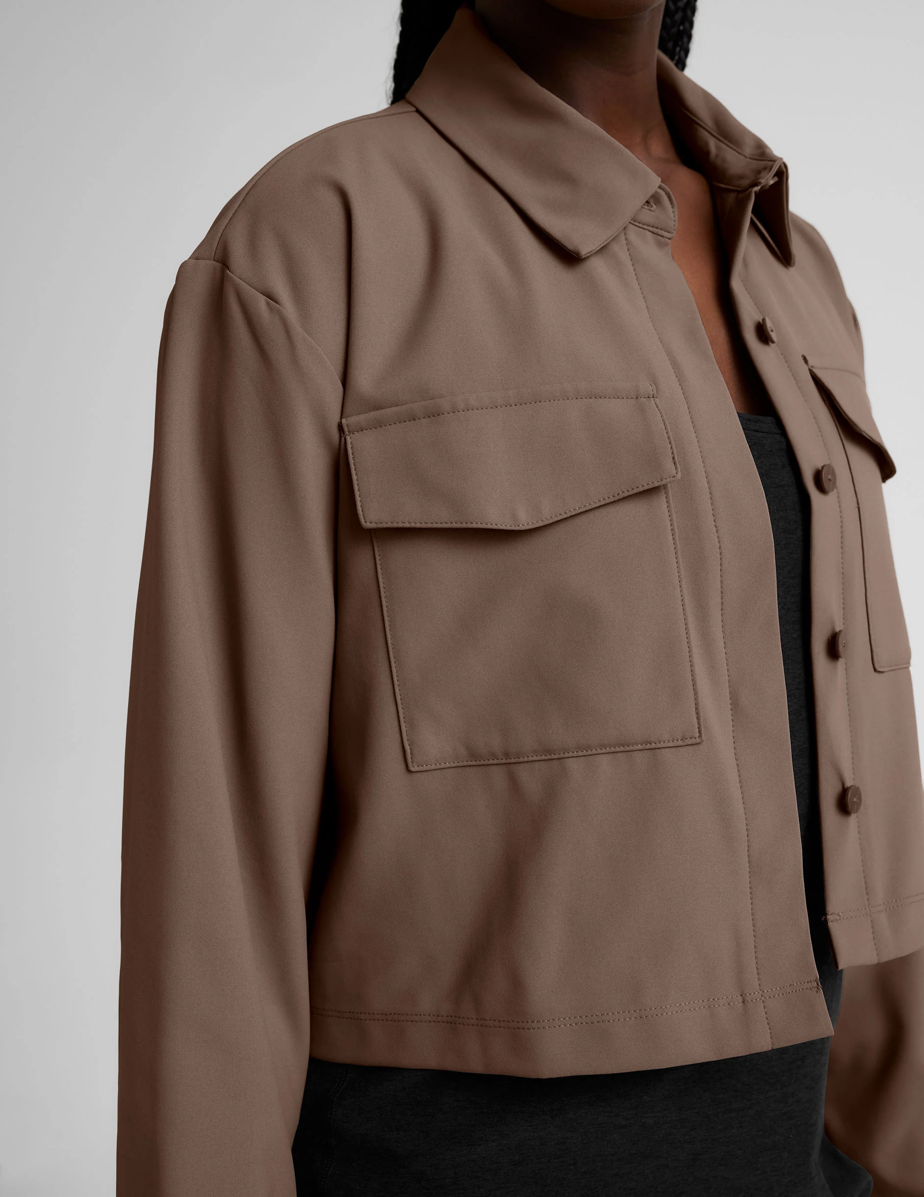Midtown Cropped Jacket - Image 4