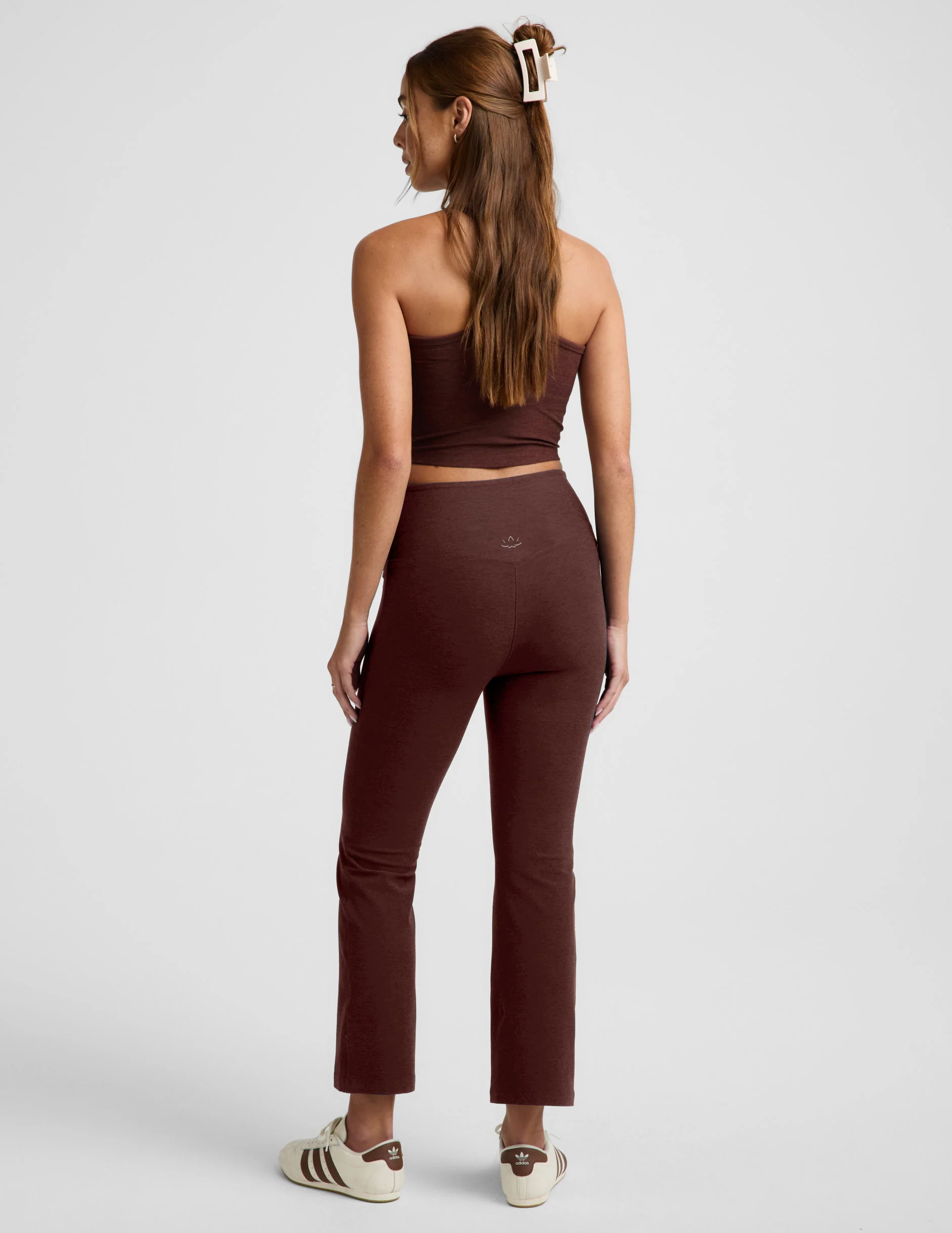Spacedye™ Pintuck Kick Flare High Waisted Pant - Image 4