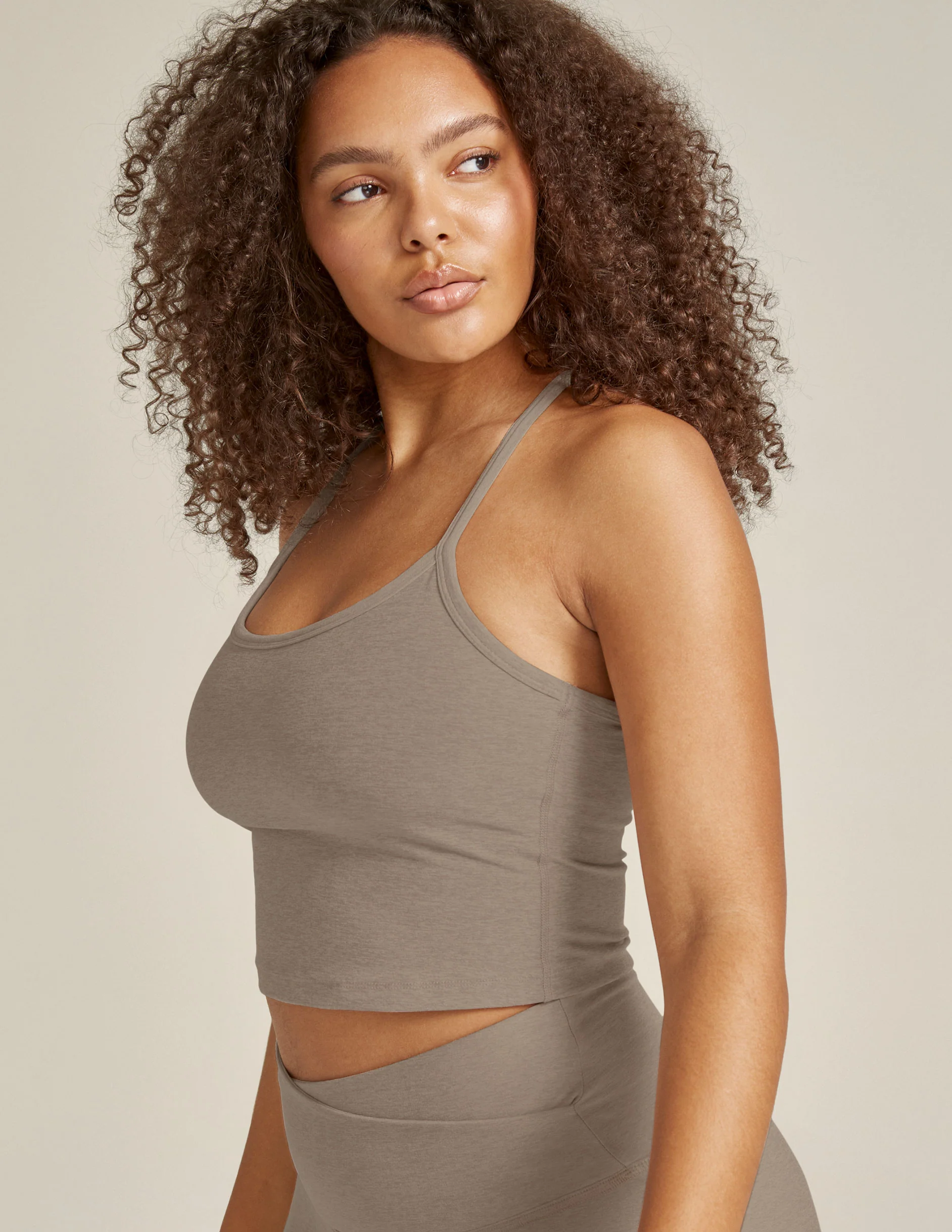Spacedye™ Slim Racerback Cropped Tank - Image 5