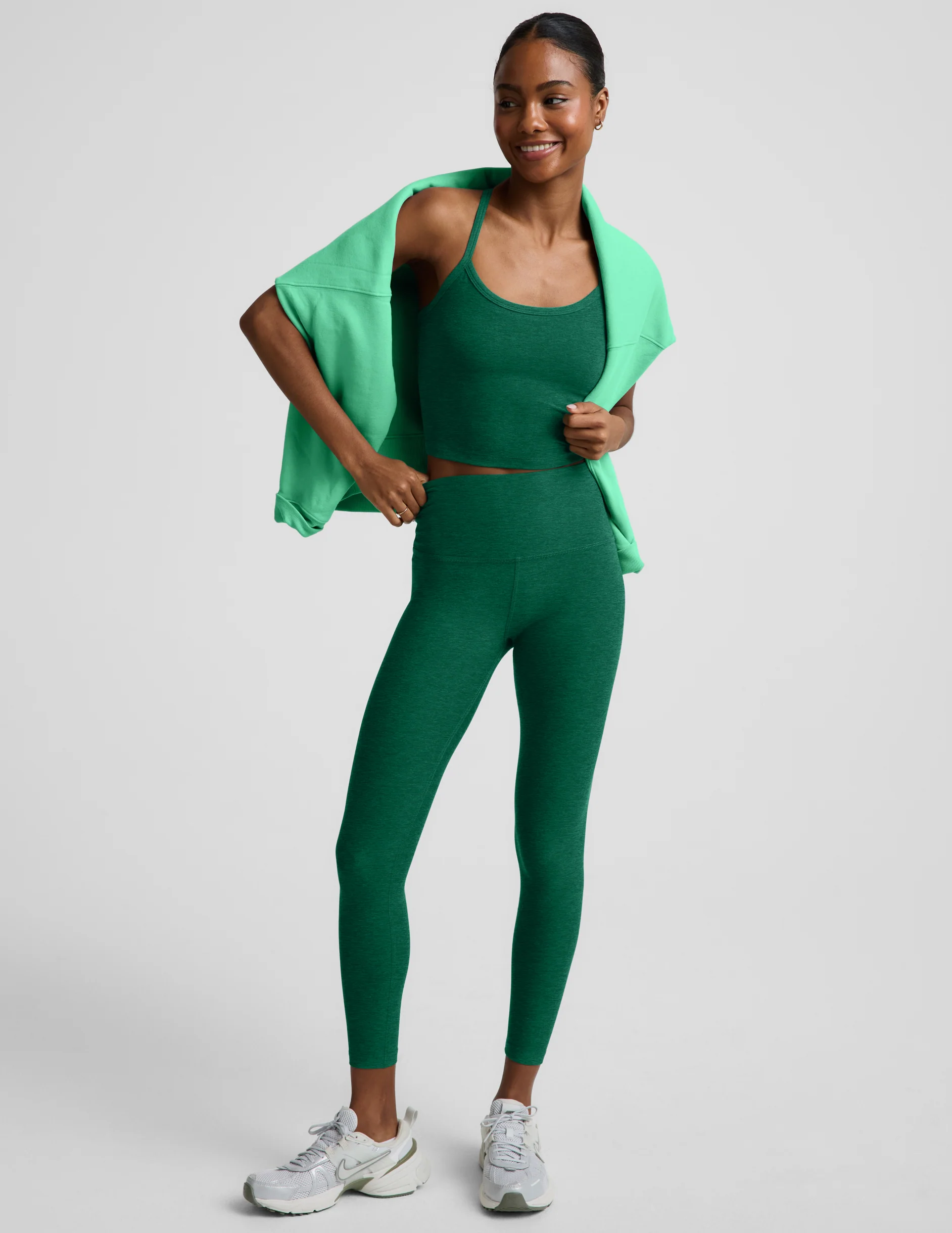 Spacedye™ Slim Racerback Cropped Tank - Image 4