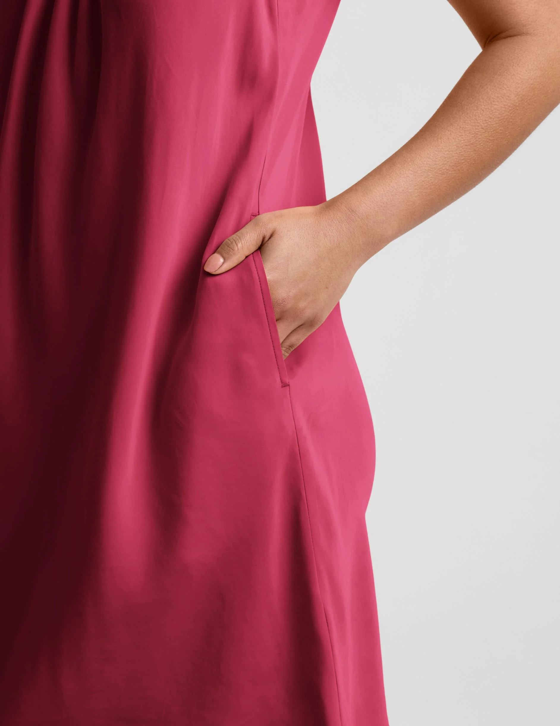 Sunkissed Cupro Mini Dress - Image 7